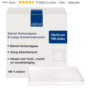 gaaskompressen nr1