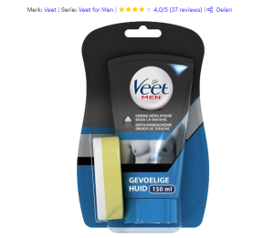 ontharingscreme man nr2