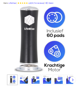 beste eeltverwijderaar nr1