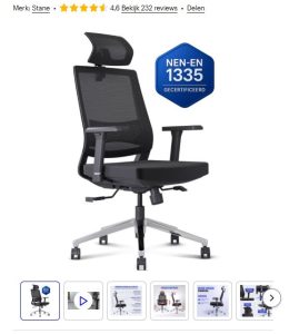 Beste bureaustoel nr3