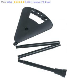 wandelstok met zitje nr2