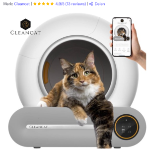 automatische kattenbak nr2