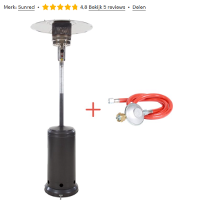 terrasverwarmer gas nr1