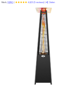 terrasverwarmer gas