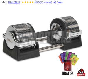 verstelbare dumbells