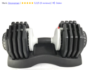 verstelbare dumbells nr3