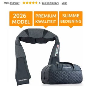 massagekussen met infrarood nr3