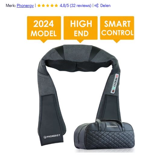 massagekussen met infrarood nr.3