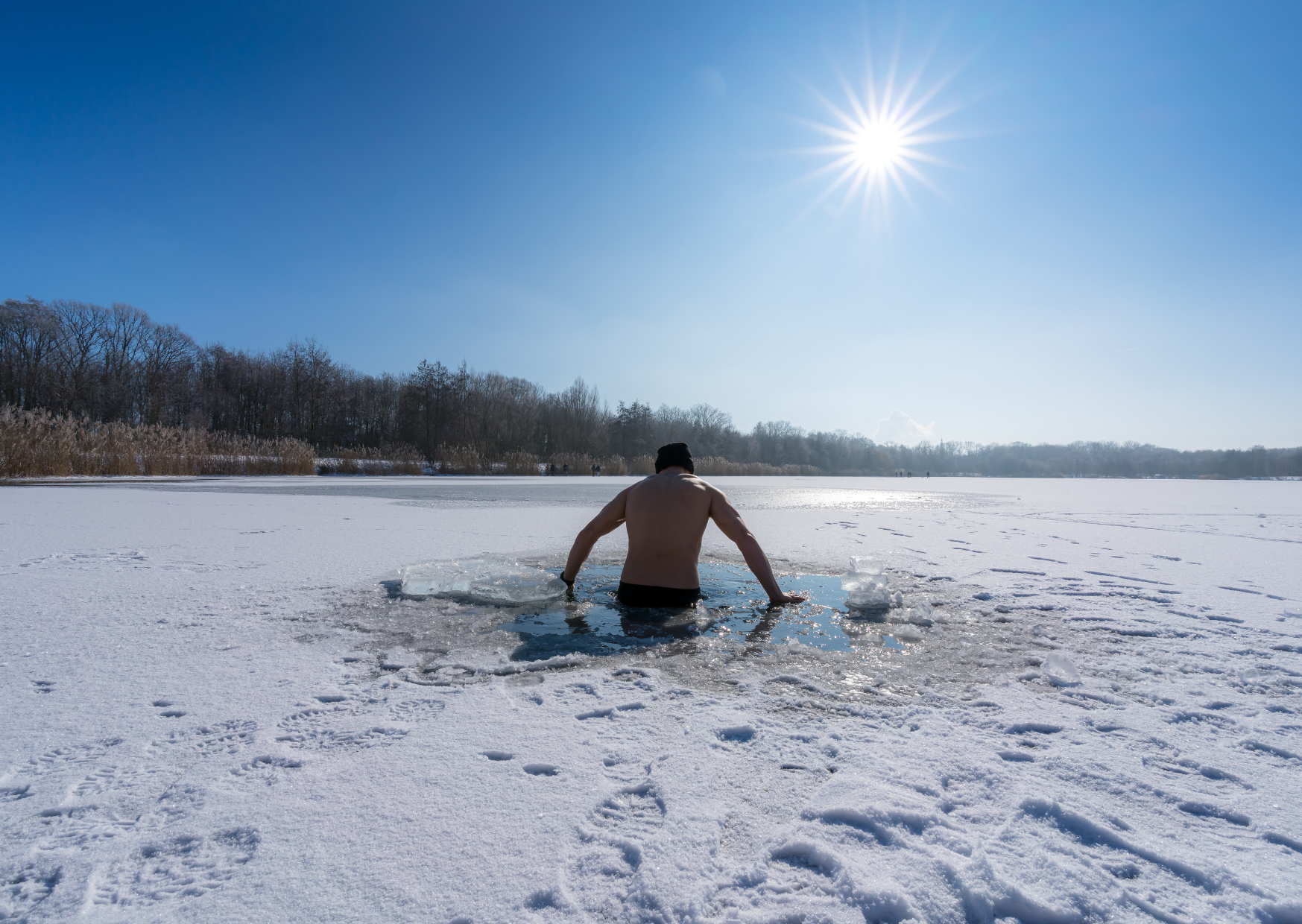 ijsbad nemen