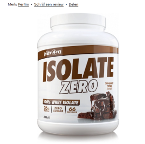 iso whey zero nr3