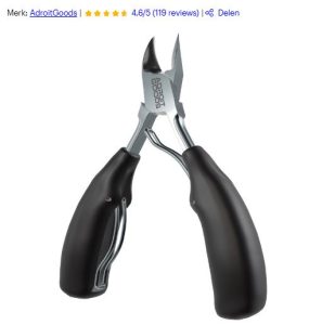 nagelschaar voor kalknagels nr3